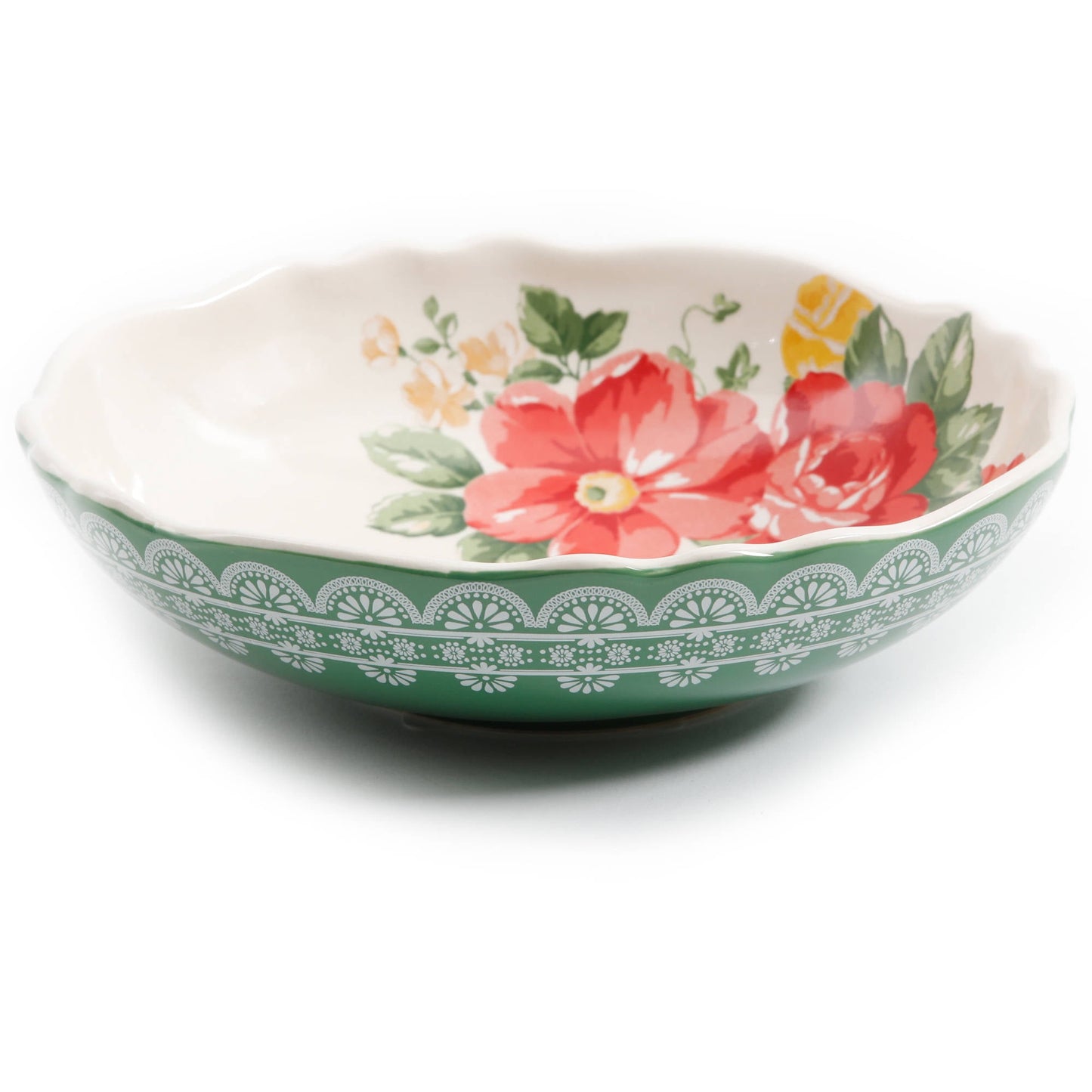 Pioneer Woman Vintage Floral 5-Piece Pasta Bowl Set