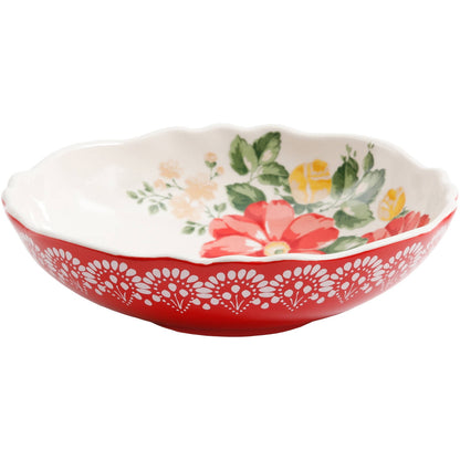 Pioneer Woman Vintage Floral 5-Piece Pasta Bowl Set