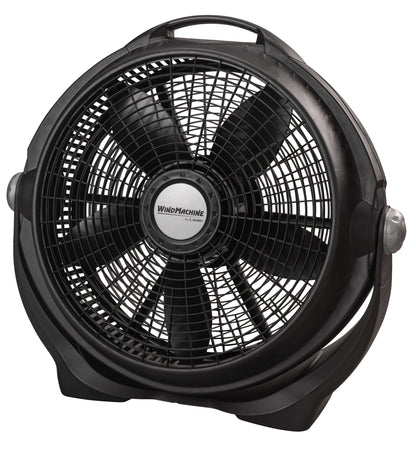20" Pivoting Floor Fan with 3 Speeds, Gray, A20301