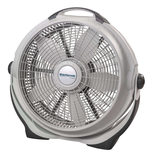 20" Pivoting Floor Fan with 3 Speeds, Gray, A20301